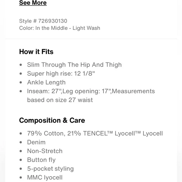 Levi’s Ribcage Straight Ankle - Picture 3 of 9